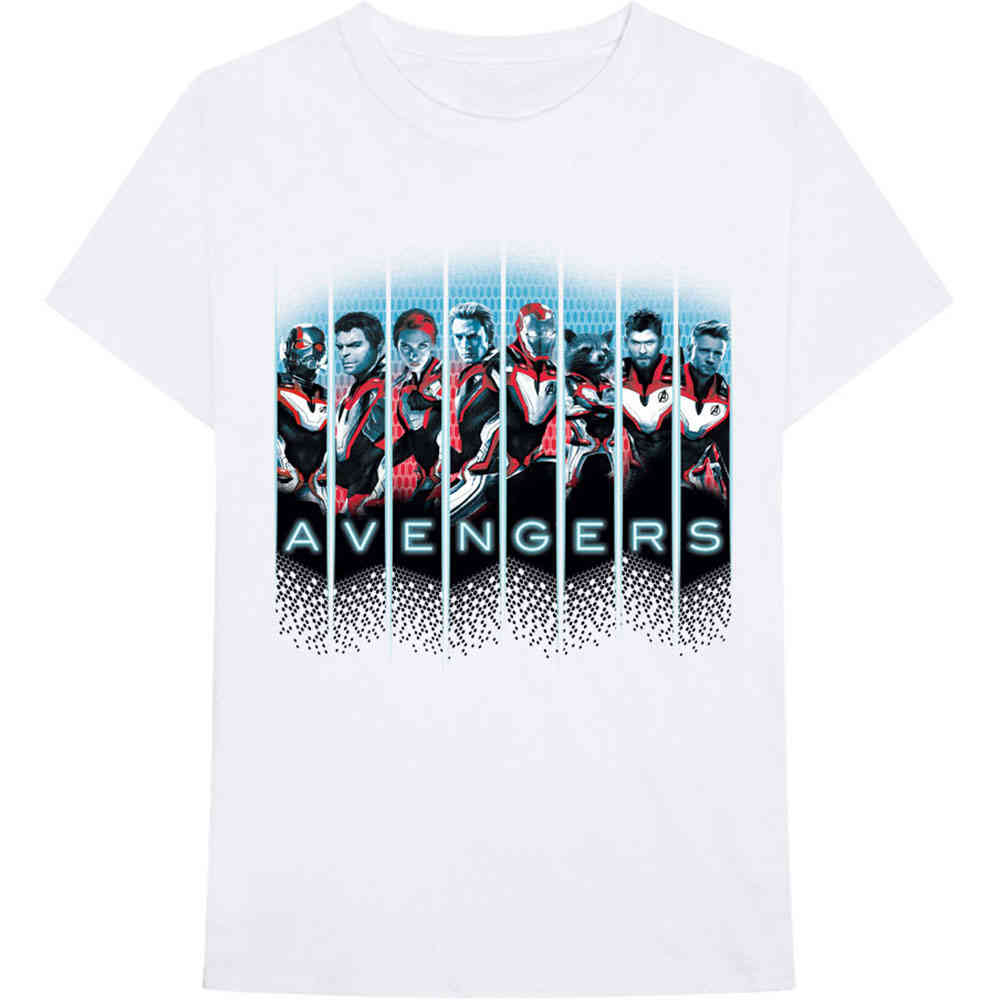 Marvel The Avengers - Portraits Tshirt Homme - Blanc
